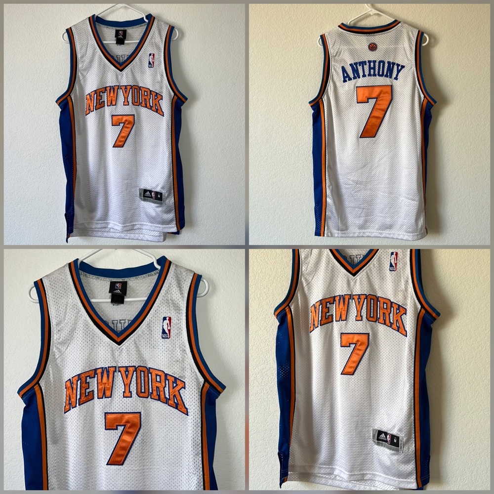 New York Knicks, #7 Carmelo Anthony Jersey